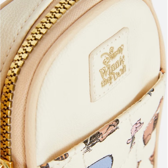 Disney Cream and Gold Winnie the Pooh phone bag - Picture 3 of 3